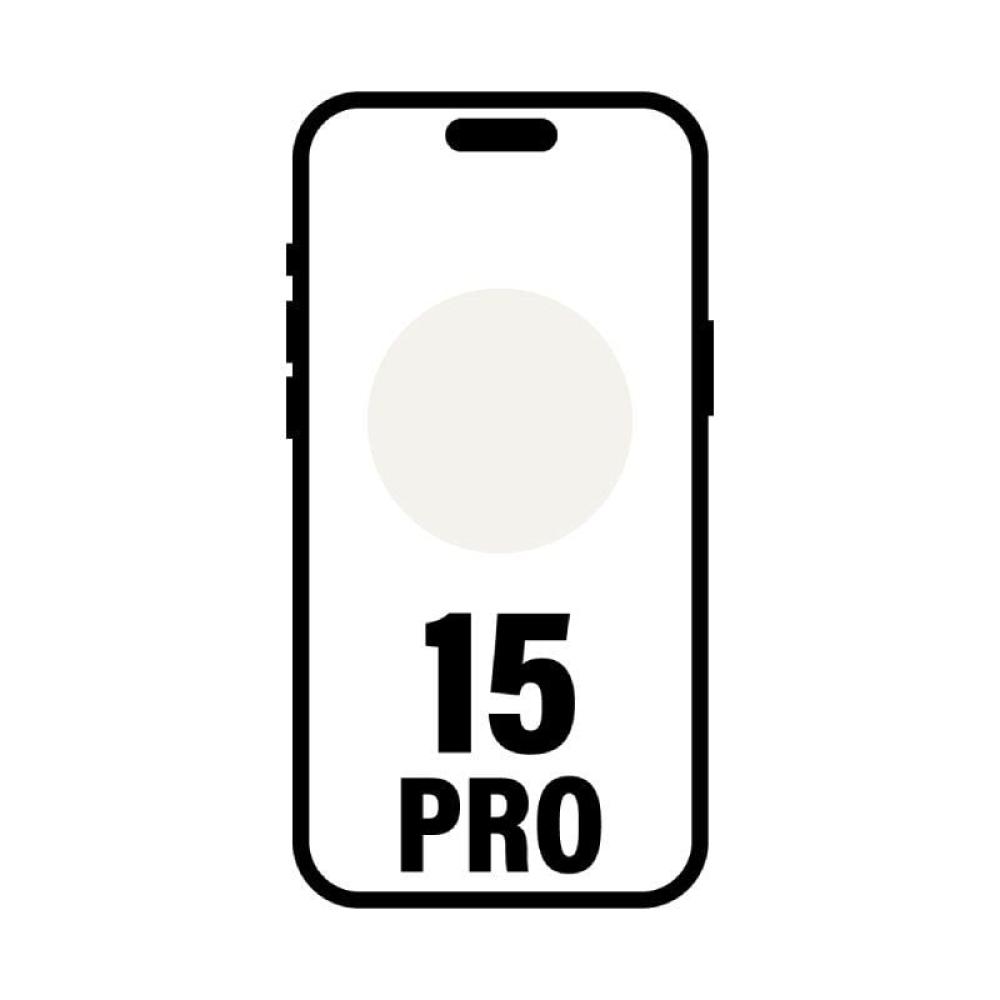 Smartphone Apple iPhone 15 Pro 1Tb/ 6.1'/ 5G/ Titanio Blanco