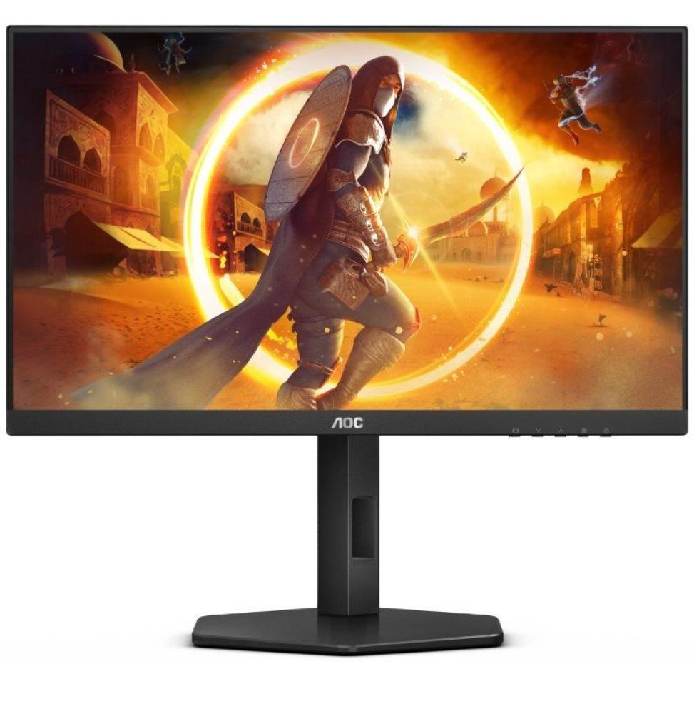 Monitor Gaming AOC 24G4X 23.8'/ Full HD/ 0.5ms/ 180Hz/ IPS/ Multimedia/ Regulable en altura/ Negro