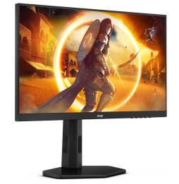 Monitor Gaming AOC 24G4X 23.8'/ Full HD/ 0.5ms/ 180Hz/ IPS/ Multimedia/ Regulable en altura/ Negro