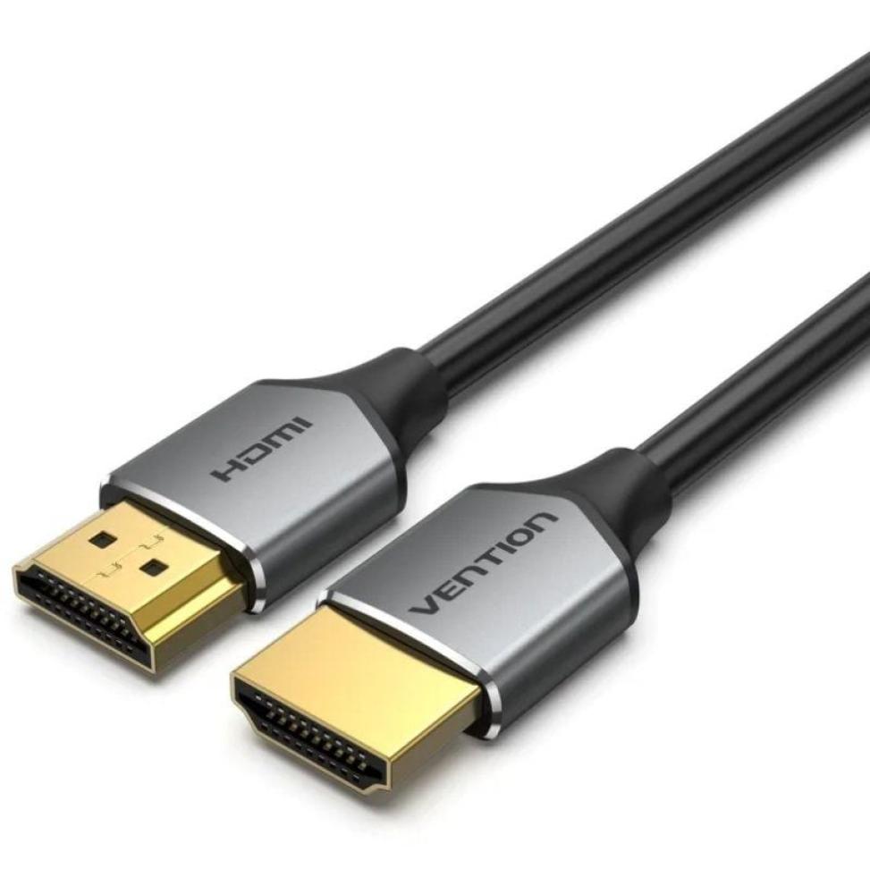 Cable HDMI 2.0 4K Vention ALEHD/ HDMI Macho - HDMI Macho/ 50cm/ Gris