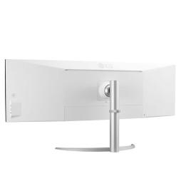 Monitor Gaming Ultrapanorámico Curvo LG UltraGear 49WQ95C-W 49'/ Dual QHD/ Multimedia/ Regulable en altura/ Blanco