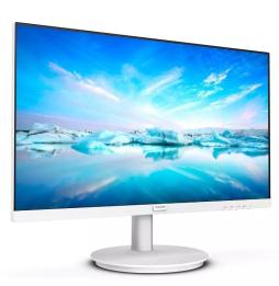 Monitor Philips 241V8AW 23.8'/ Full HD/ Multimedia/ Blanco