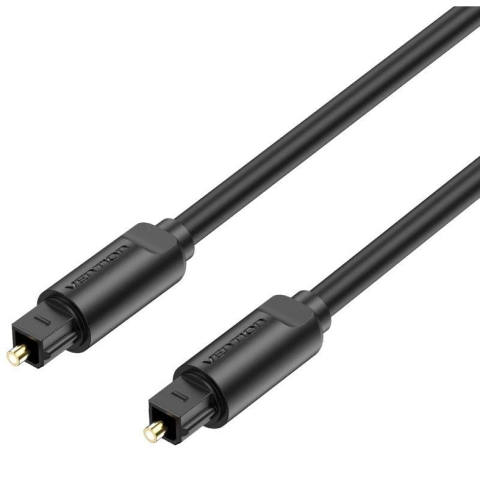 Cable de Audio de Fibra óptica Vention BAEBF/ 1m/ Negro