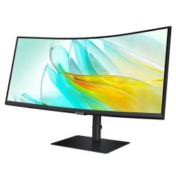 Monitor Profesional Ultraparonámico Curvo Samsung ViewFinity S6 S34C652UAU 34'/ UWQHD/ Multimedia/ Negro