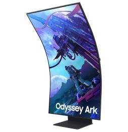 Monitor Gaming Curvo Samsung Odyssey Ark S55CG970NU 55'/ 4K/ 1ms/ 165Hz/ VA/ Regulable en altura/ Smart TV/ Multimedia/ Negro