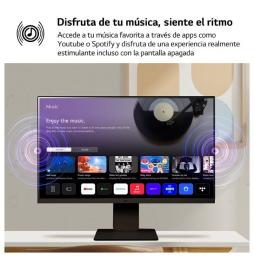 Smart Monitor LG MyView 32SR50F-B 31.5'/ Full HD/ Smart TV/ Multimedia/ Negro