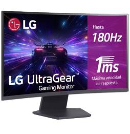 Monitor Gaming Curvo LG UltraGear 27GS60QC-B 27'/ QHD/ 1ms/ 180Hz/ VA/ Negro