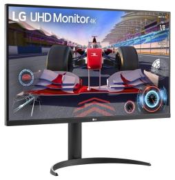 Monitor Profesional LG UltraFine 32UR550-B 31.5'/ 4K/ Multimedia/ Regulable en altura/ Negro