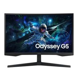 Monitor Gaming Curvo Samsung Odyssey G5 S27CG552EU 27'/ QHD/ 1ms/ 165Hz/ VA / Negro