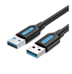 Cable USB 3.0 Vention CONBD/ USB Macho - USB Macho/ 5Gbps/ 50cm/ Negro