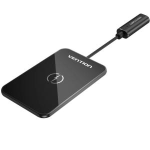 Cargador Inalámbrico Vention FGBBAG/ 1xUSB Tipo-C/ 15W