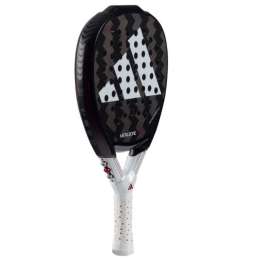 Pala de Pádel Adidas Metalbone HRD+ 2024/ Negra y Blanca (Ale Galan)