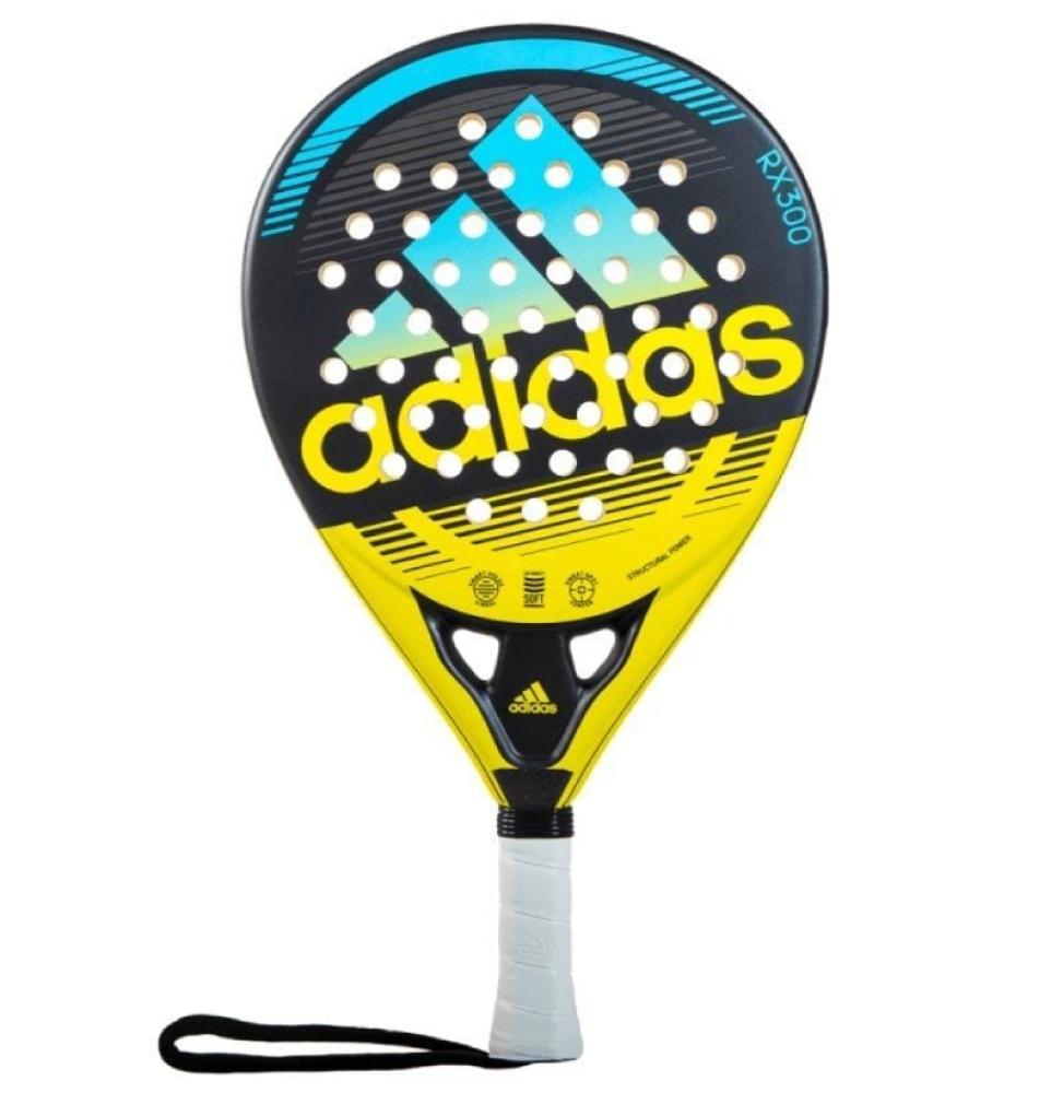 Pala de Pádel Adidas RX 300/ Azul y Amarilla