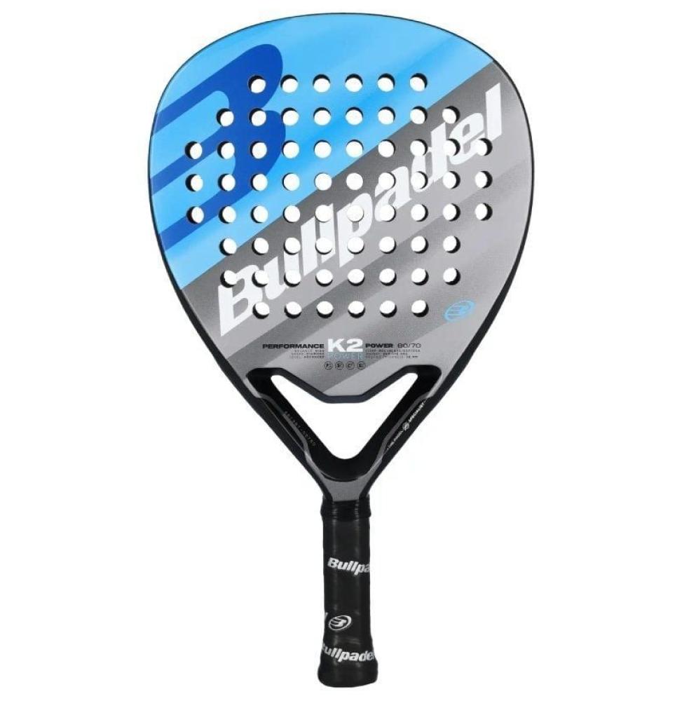 Pala de Pádel Bullpadel K2 Power 2023/ Gris y Azul