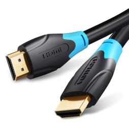 Cable HDMI 2.0 4K Vention AACBE/ HDMI Macho - HDMI Macho/ 75cm/ Negro