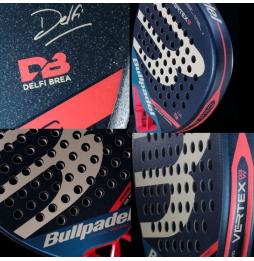 Pala de Pádel Bullpadel Delfi Brea Vertex 03 Pro Woman 2023/ Azul