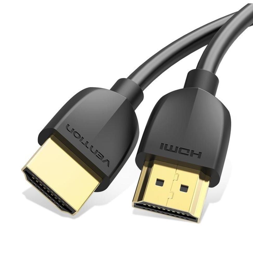 Cable HDMI 2.0 4K Portatil Vention AAIBG/ HDMI Macho - HDMI Macho/ 1.5m/ Negro