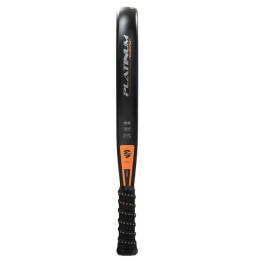 Pala de Pádel Siux Platinum Revolution 24K/ Negra y Naranja