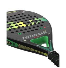 Pala de Pádel Siux Tsunami 5.0 3K/ Negra y Verde