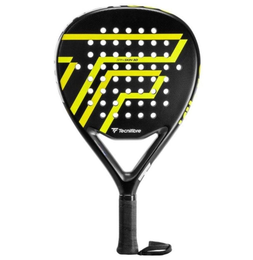 Pala de Pádel Tecnifibre Wall Breaker 360/ Amarilla y Negra