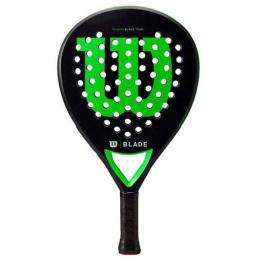 Pala de Pádel Wilson Blade Team V2/ Negro y Verde