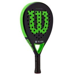 Pala de Pádel Wilson Blade Team V2/ Negro y Verde