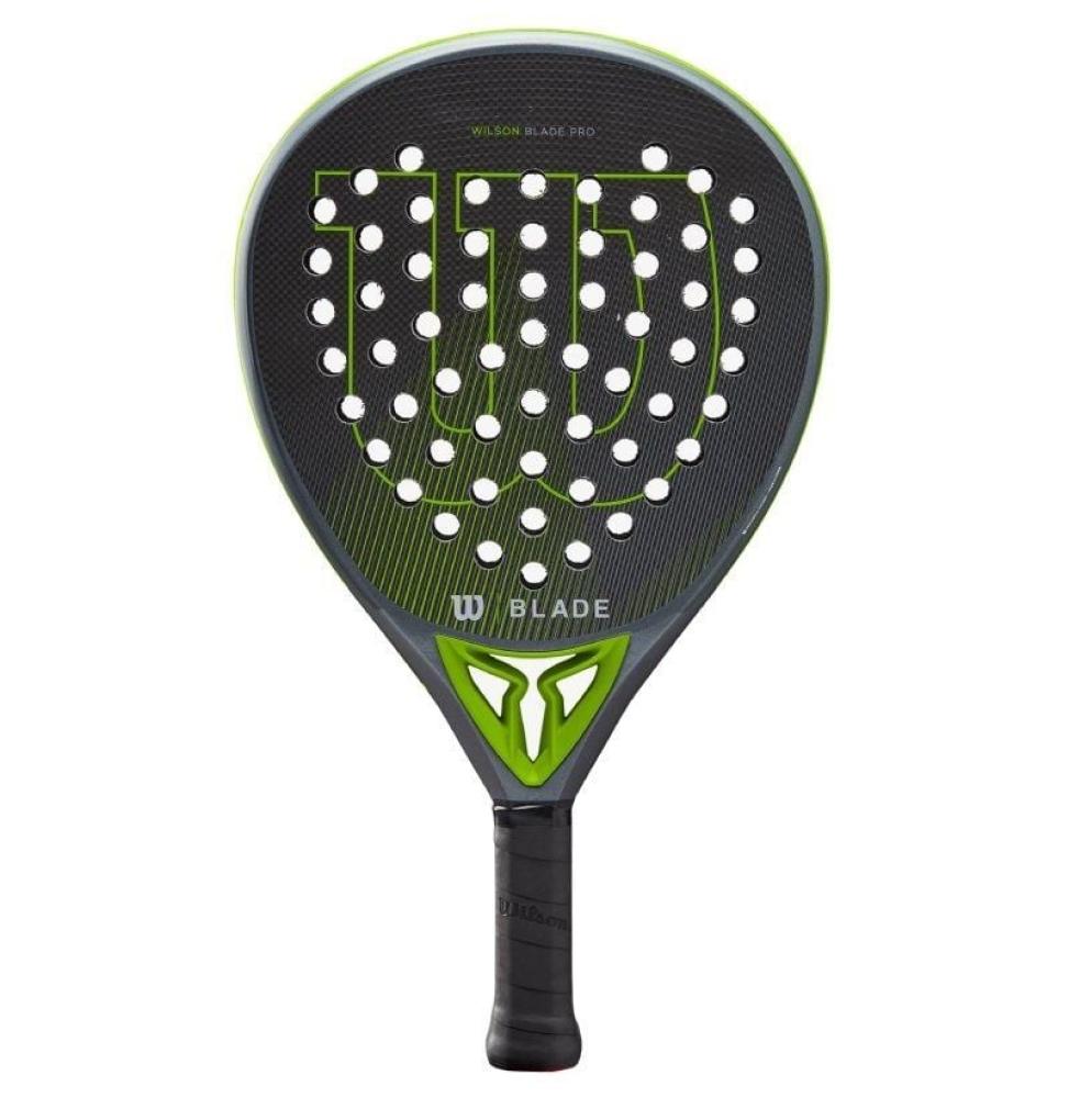 Pala de Pádel Wilson Blade Pro V2/ Negra y Verde