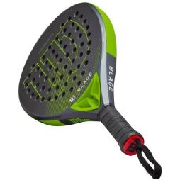 Pala de Pádel Wilson Blade Pro V2/ Negra y Verde