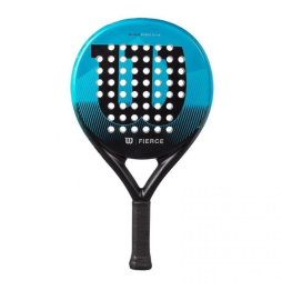 Pala de Pádel Wilson Fierce Elite 2/ Azul y Negro