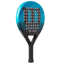 Pala de Pádel Wilson Fierce Elite 2/ Azul y Negro