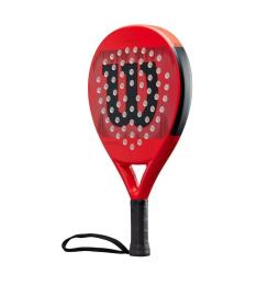 Pala de Pádel Wilson Pro Staff Team RDBK/ Negra y Roja