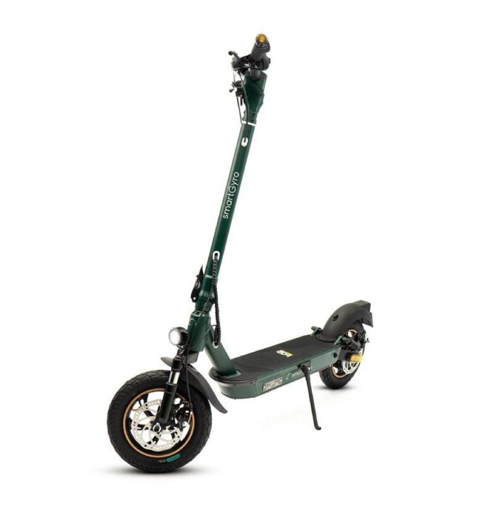 Patinete Eléctrico SmartGyro K2 Pro XL Forest Certificado/ Motor 1000W/ Ruedas 12'/ 25km/h /Autonomía 60km/ Verde Bosque