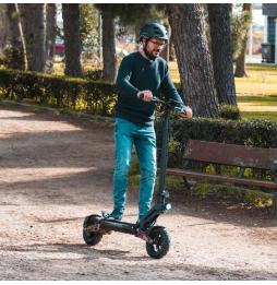 Patinete Eléctrico SmartGyro Ryder Certificado/ Motor 1000W/ Ruedas 10'/ 25km/h/ Autonomía 75km