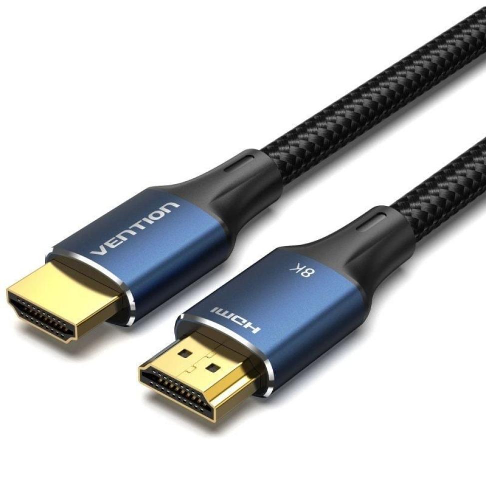 Cable HDMI 2.1 8K Vention ALGLG/ HDMI Macho - HDMI Macho/ 1,5m/ Azul