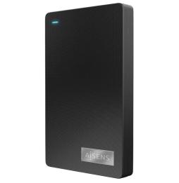 Caja Externa para Disco Duro de 2.5' Aisens ASE-2541B/ USB 3.1/ Sin tornillos