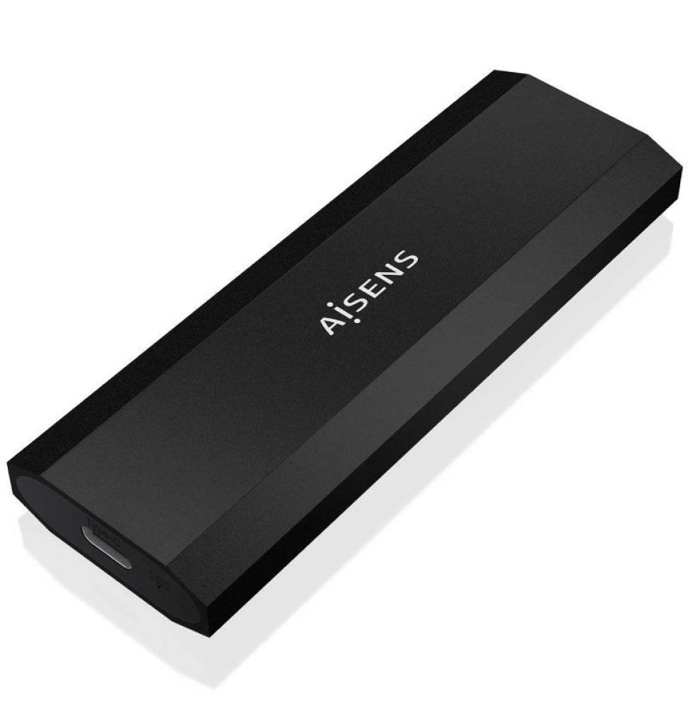 Caja Externa para Disco SSD M.2 NVMe Aisens ASM2-028B/ USB 3.2/ Sin tornillos