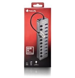 Hub USB NGS IHUB10 / 10xUSB 3.0