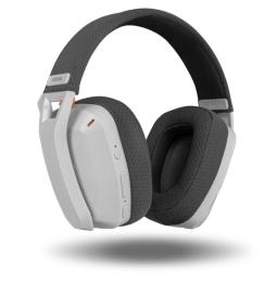 Auriculares Gaming Inalámbricos con Micrófono Krom Kanji/ Bluetooth/ USB 2.0/ Blancos