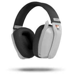 Auriculares Gaming Inalámbricos con Micrófono Krom Kanji/ Bluetooth/ USB 2.0/ Blancos