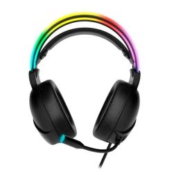 Auriculares Gaming con Micrófono Krom Klaim/ Jack 3.5/ USB 2.0/ Negros