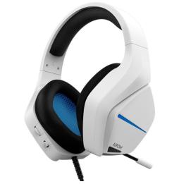 Auriculares Gaming con Micrófono Krom Kopa Move/ Jack 3.5/ Blancos