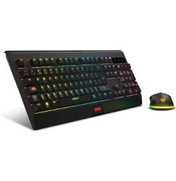 Pack Gaming Krom Kabala/ Teclado + Ratón Inalámbricos