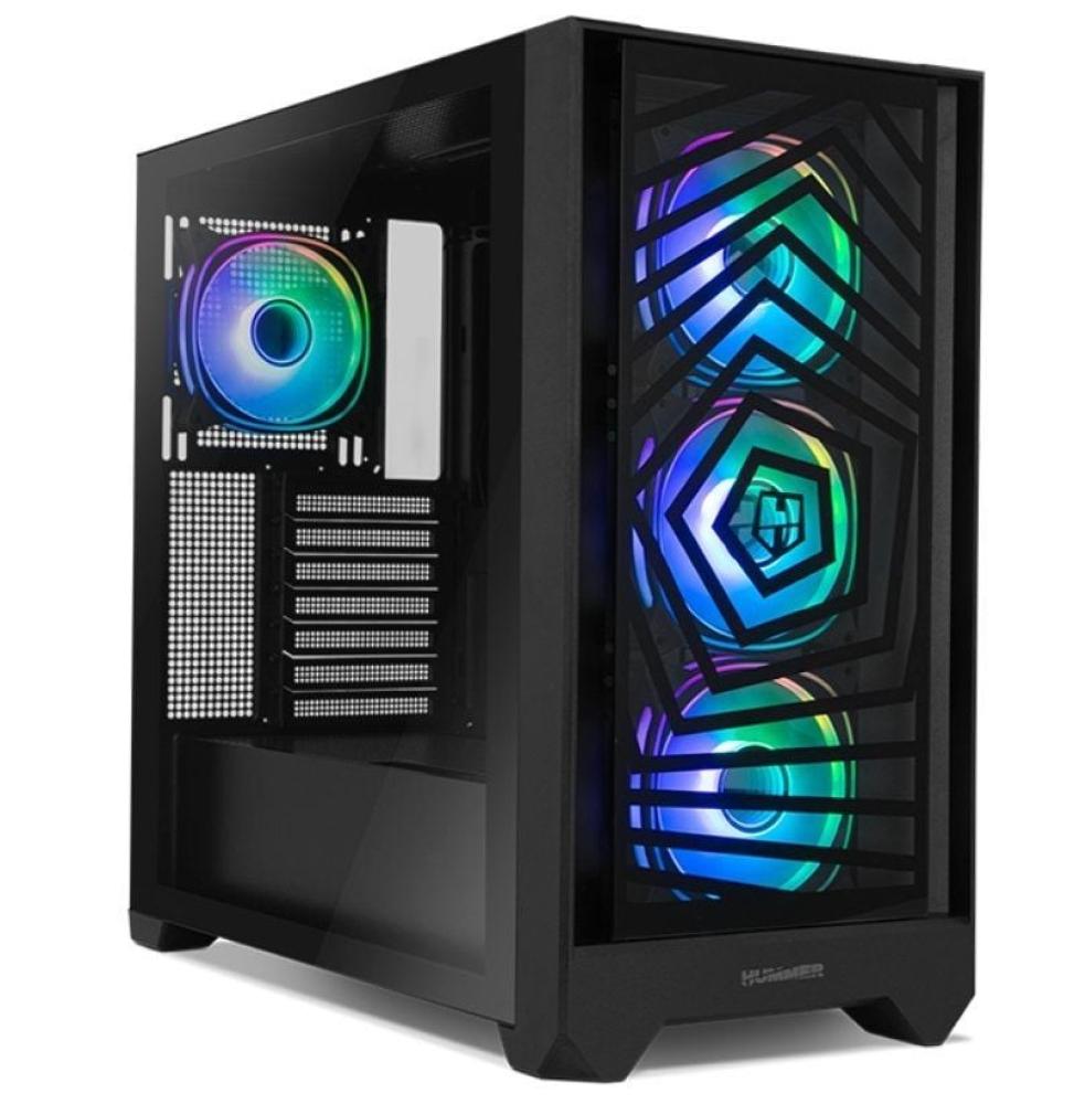 Caja Gaming Semitorre Nox Hummer Plasma