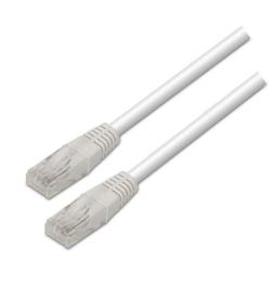 Cable de Red RJ45 UTP Aisens A133-0196 Cat.5e/ 50cm/ Blanco