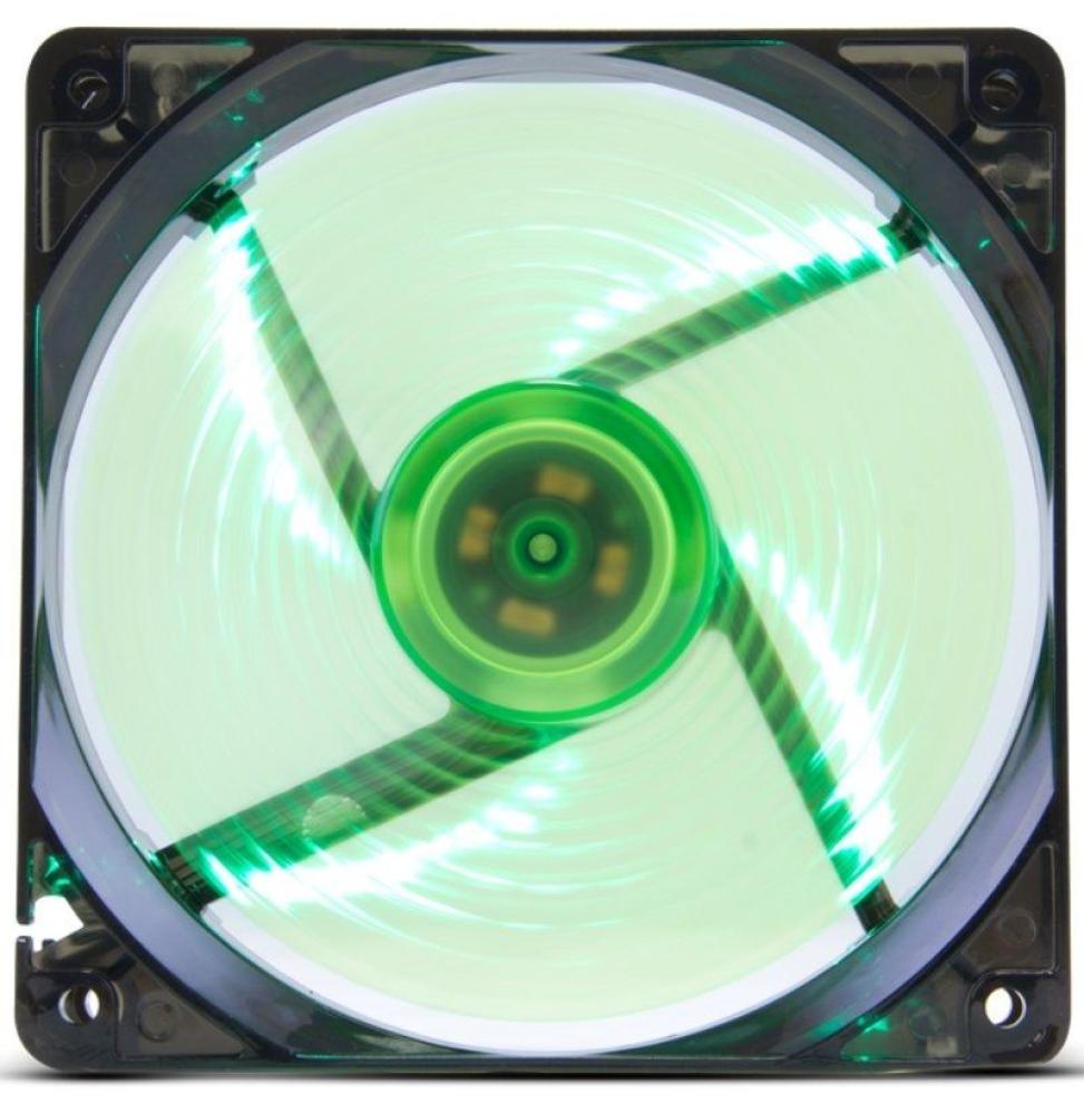 Ventilador Nox Coolfan 120 LED/ 12cm/ Verde