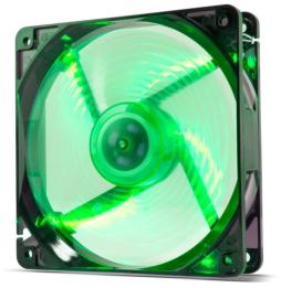 Ventilador Nox Coolfan 120 LED/ 12cm/ Verde