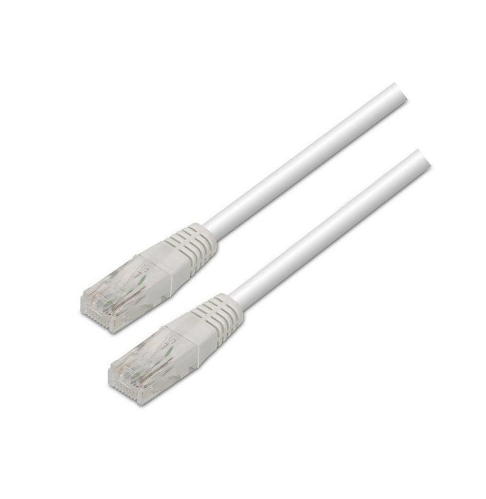 Cable de Red RJ45 UTP Aisens A133-0198 Cat.5e/ 2m/ Blanco