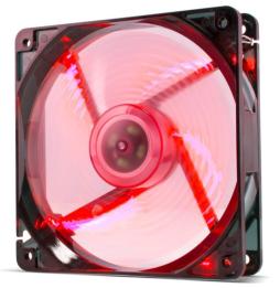 Ventilador Nox Coolfan 120 LED/ 12cm/ Rojo