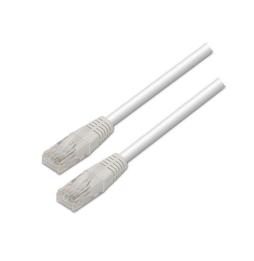 Cable de Red RJ45 UTP Aisens A133-0201 Cat.5e/ 10m/ Blanco