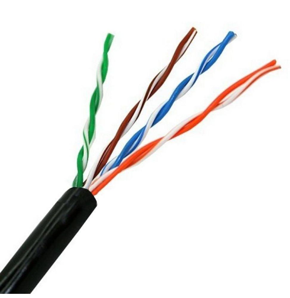 Bobina de Cable RJ45 para Exteriores UTP Aisens A133-0212 Cat.5e/ 100m/ Impermeable/ Negro